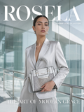 Rosela Luxe Croc-Texture Handbag – Silver Edition
